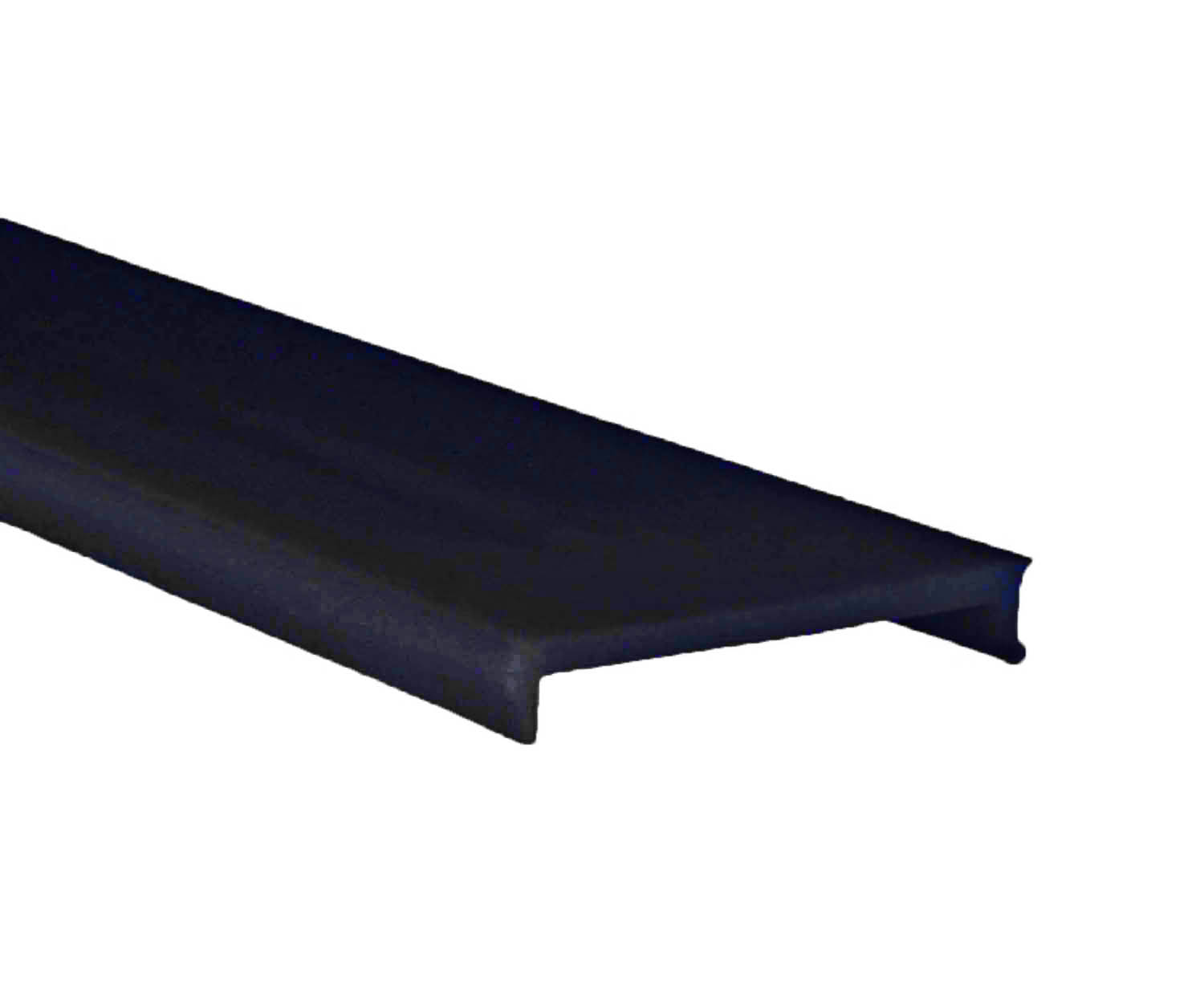 Proled - Cover 200 cm vlak zwart voor SQ Line standard profiel - L69QS3B