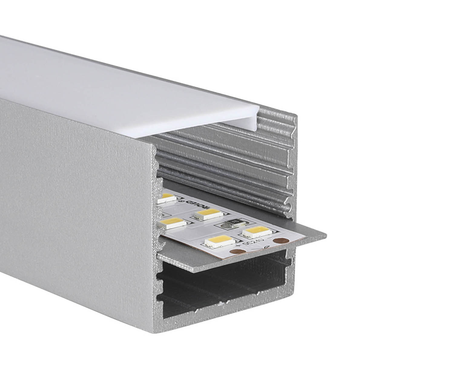 Proled - Inschuifprofiel alu voor SQ Line profiel 2000 x 32 x 1 mm - L69QSBB