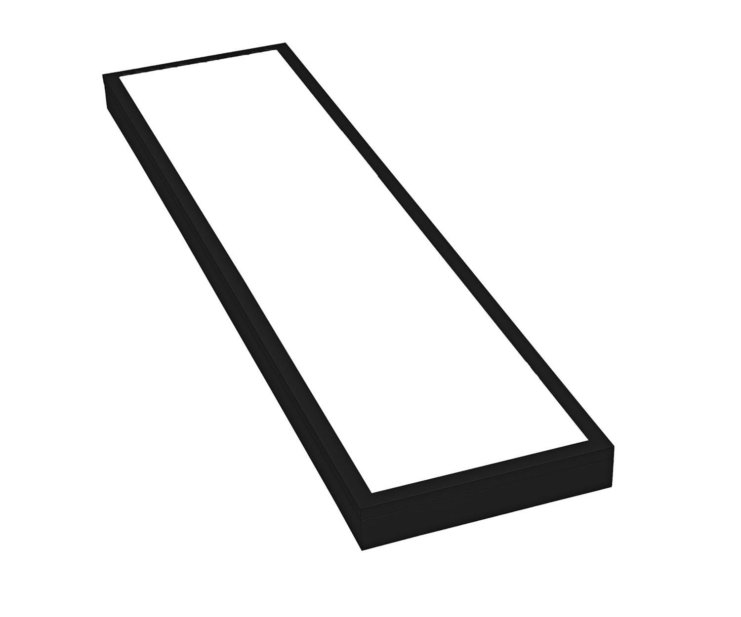 Unibright - Frame zwart voor opbouw of ophanging | Infinity led panel 30 - LPFR3012005