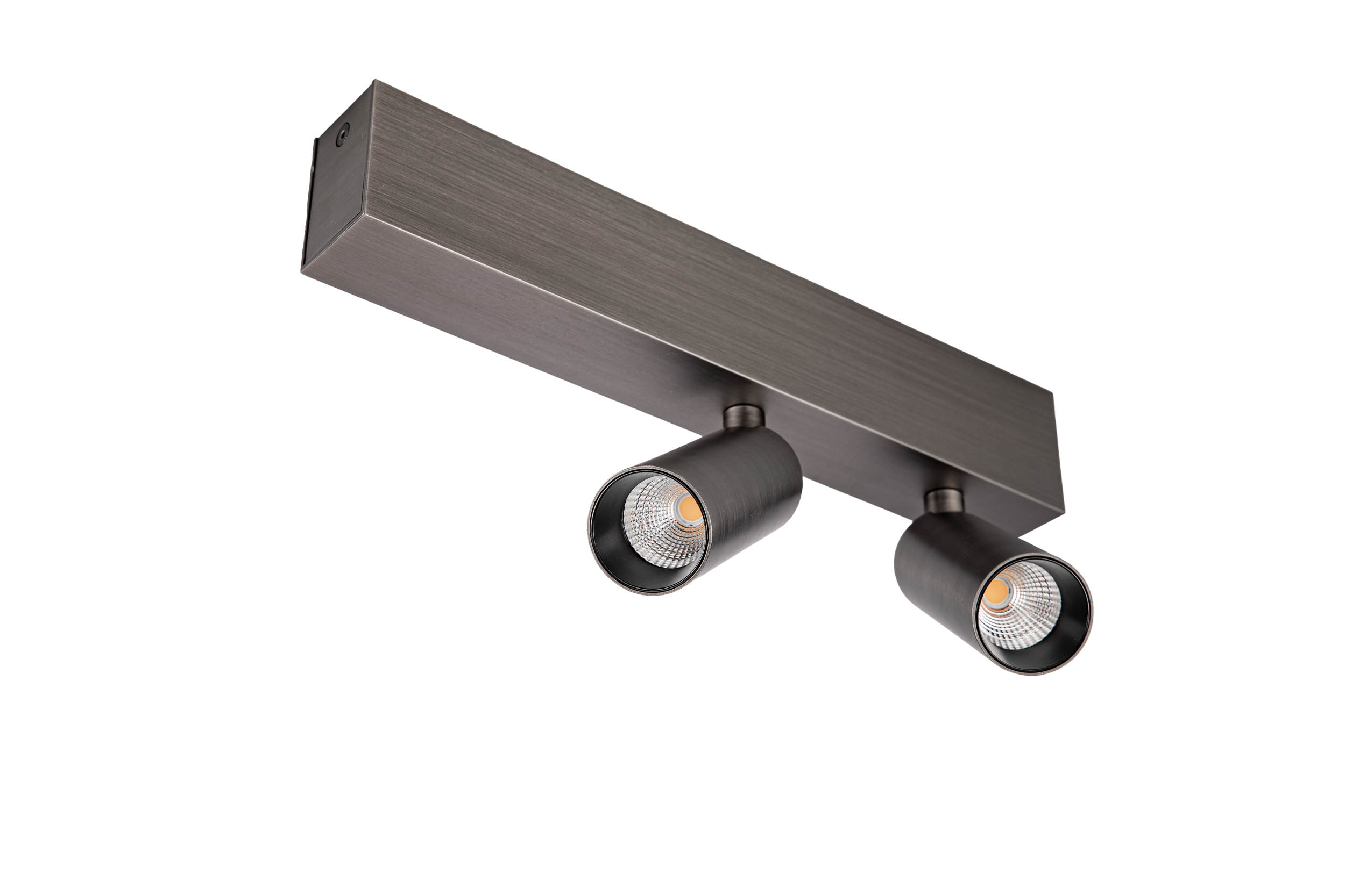 Unibright - Madison Twin Opbouwarmatuur piombo 2 x 7W 3000K in - LVM30002P