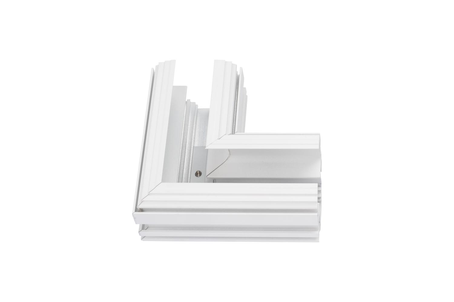 Unibright - LaVilla trimless Track 48V hoekstuk 90° plafond wit - LVTCOTRW