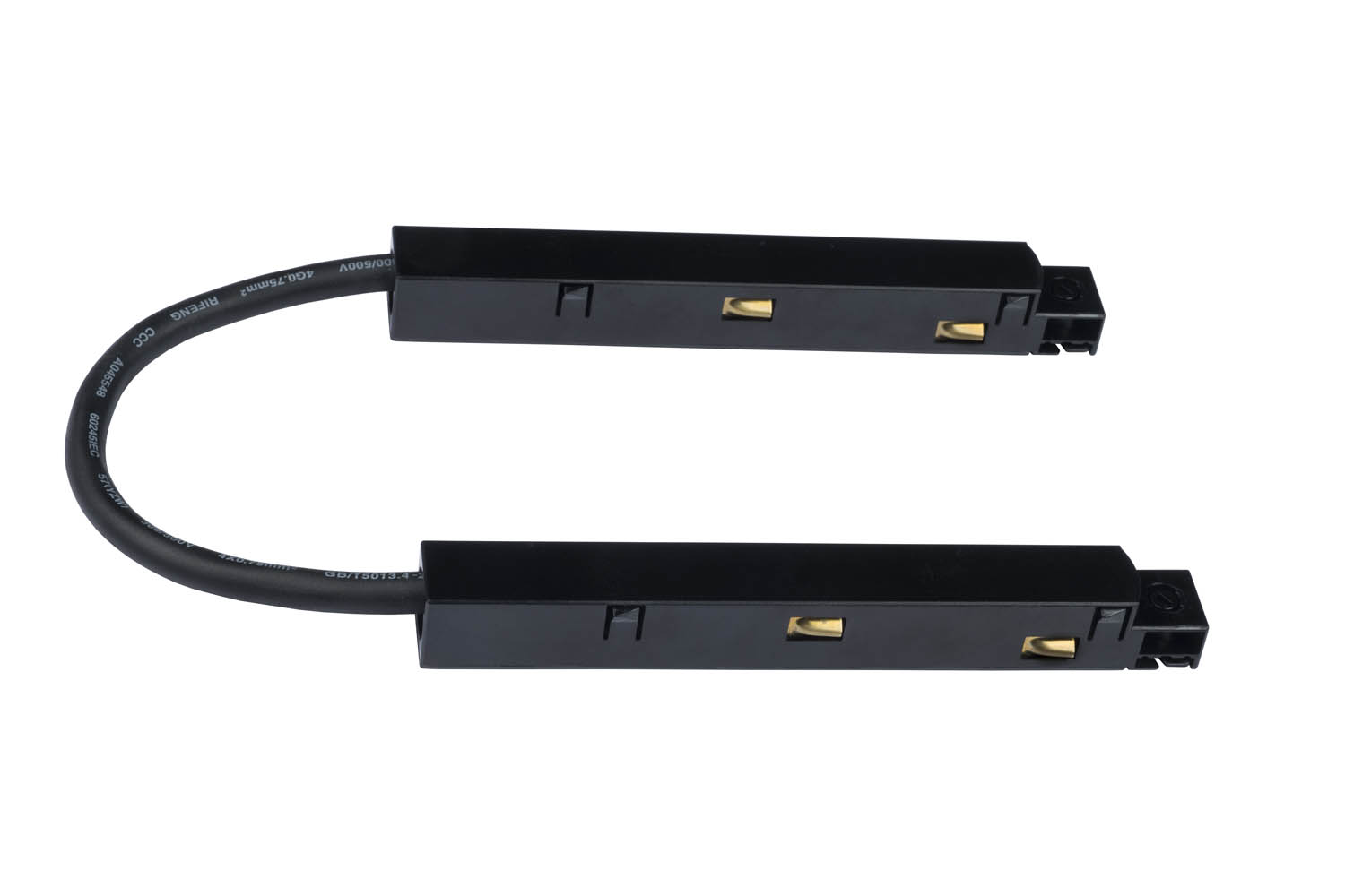 Unibright - LaVilla Track 48V corner feed zwart - LVTLJCB