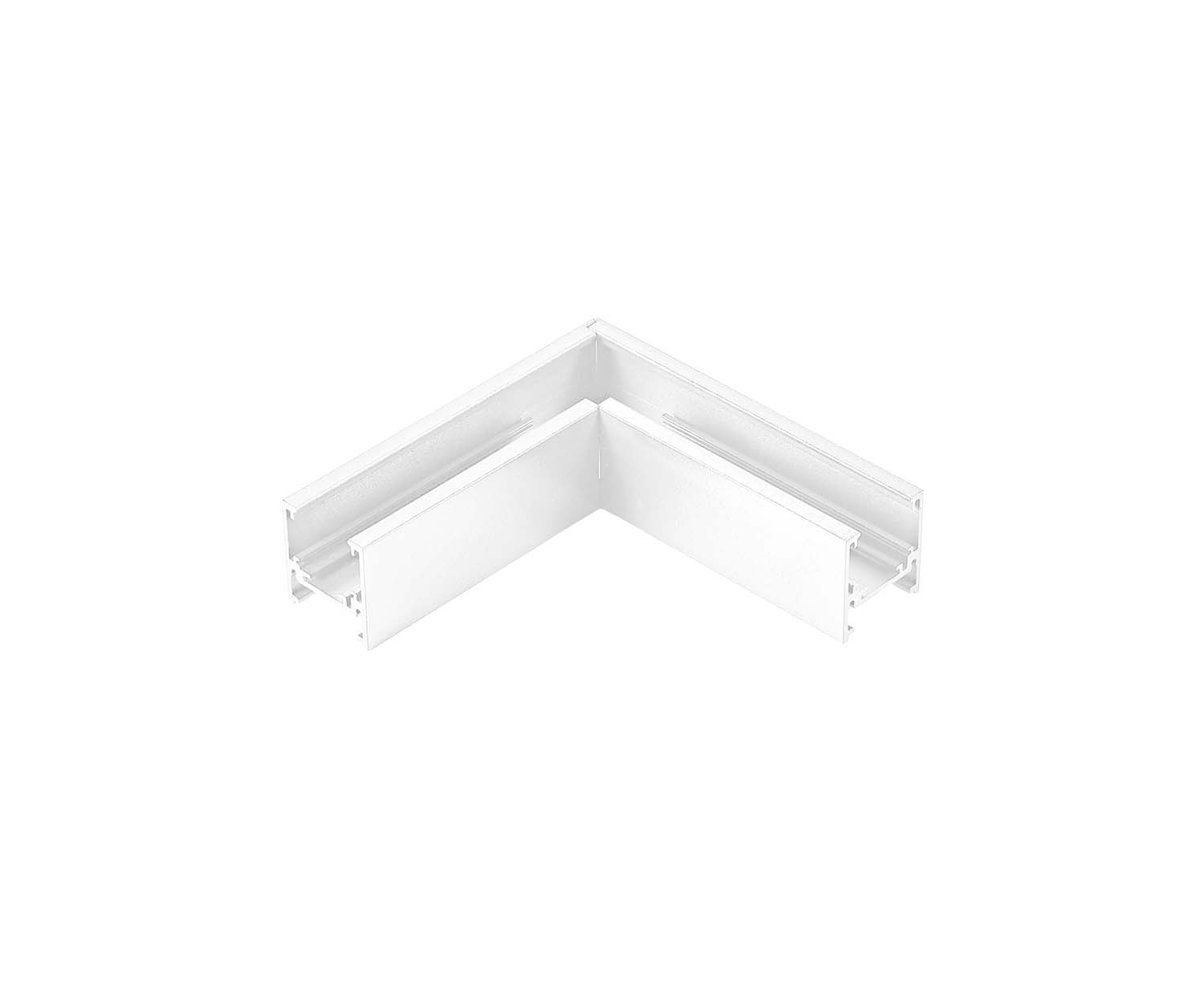 Unibright - LaVilla mini track 48V hoekstuk 90° wit - LVTRMICORNW