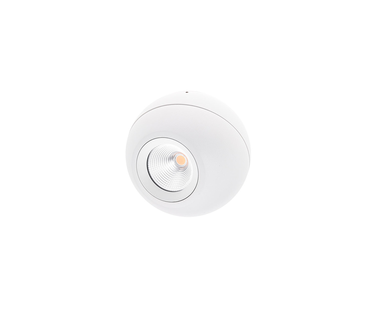 Unibright - Opbouwarmatuur wit richtbaar triac dimbaar 2700K - MOC927W