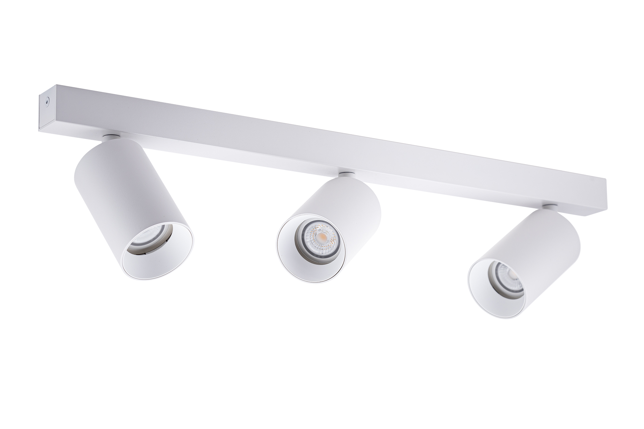 Unibright - Opbouw armatuur wit lamp 3x Led GU10 6W incl. 560 lm - OR35W27
