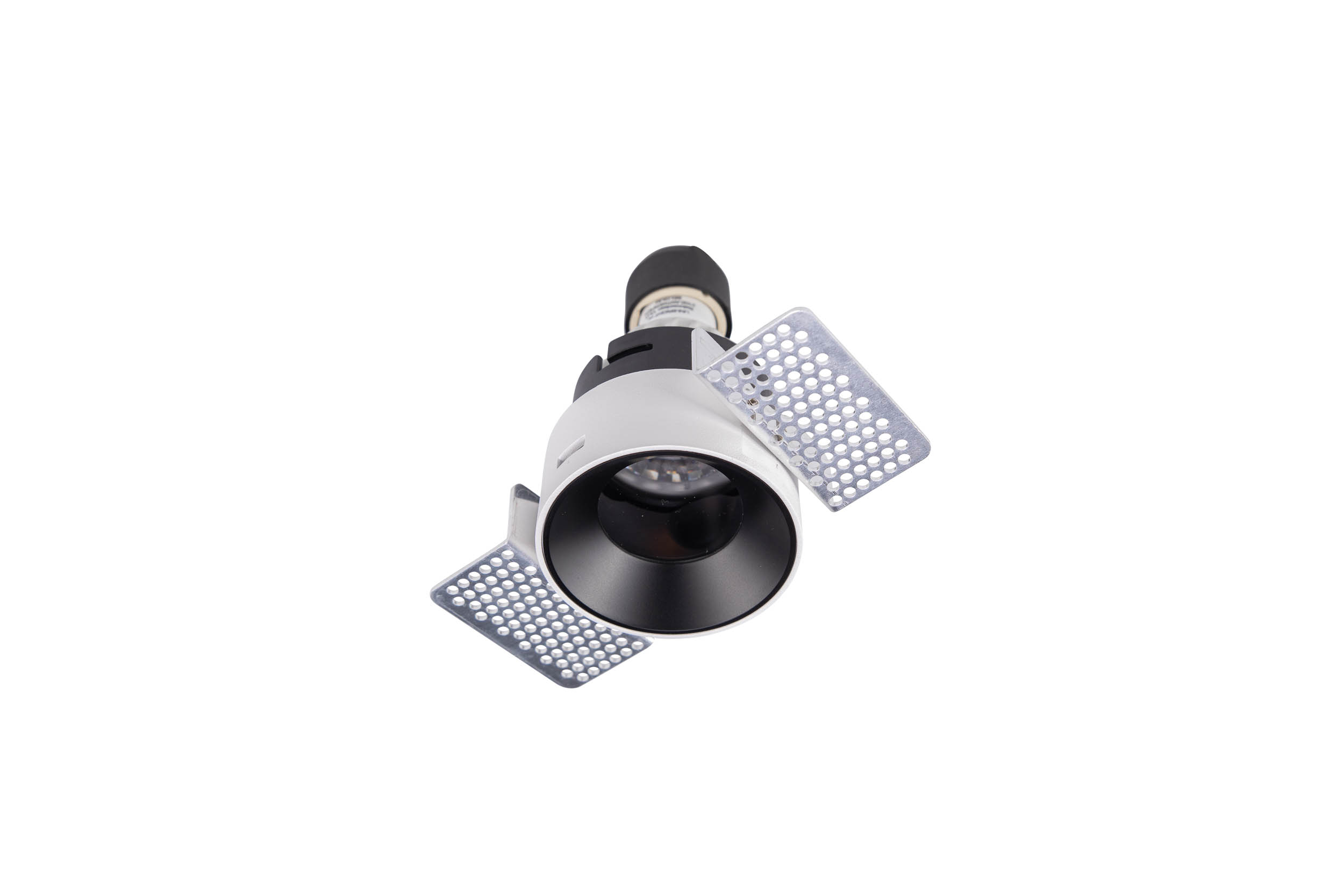 Unibright - Trimless downlight, richtbaar zwart incl. LED GU10 6w - TGTRGU10B30