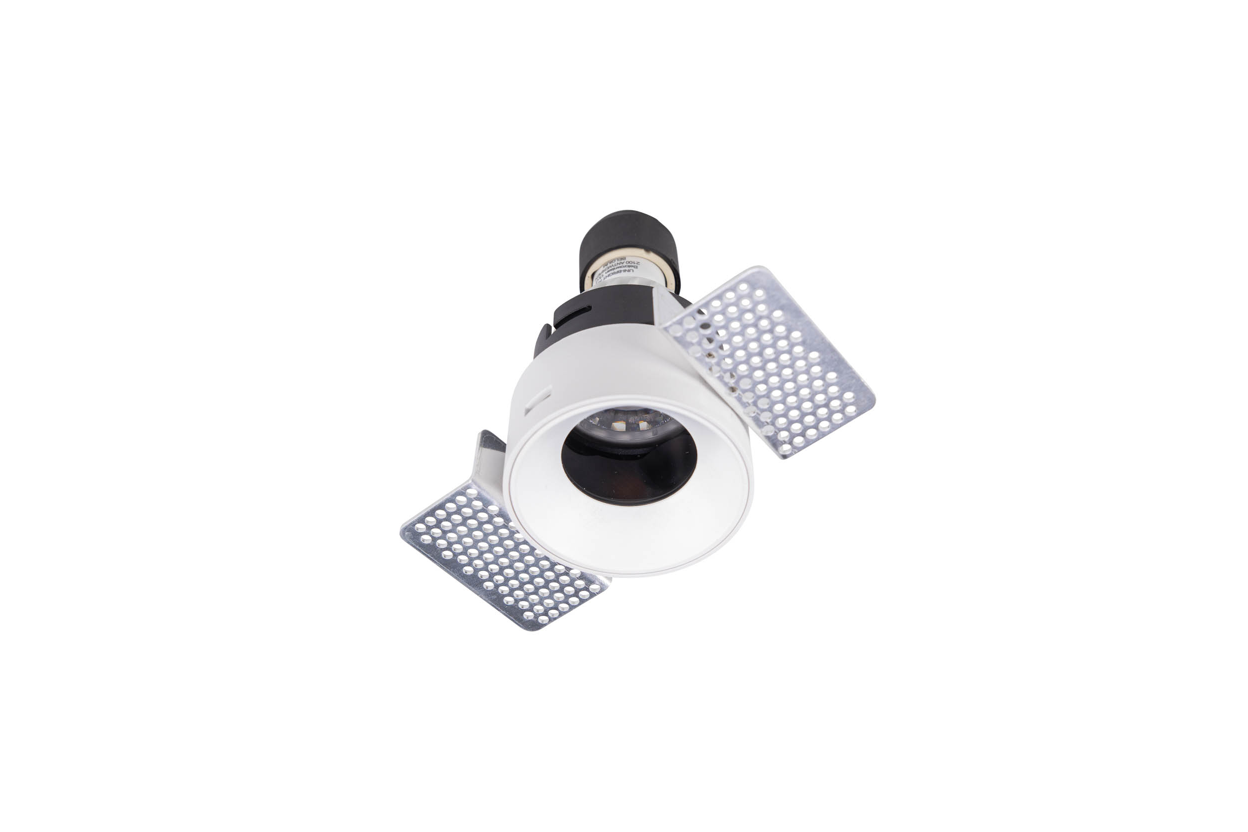 Unibright - Trimless downlight, richtbaar wit excl. LED GU10 6w - TGTRGU10WZL