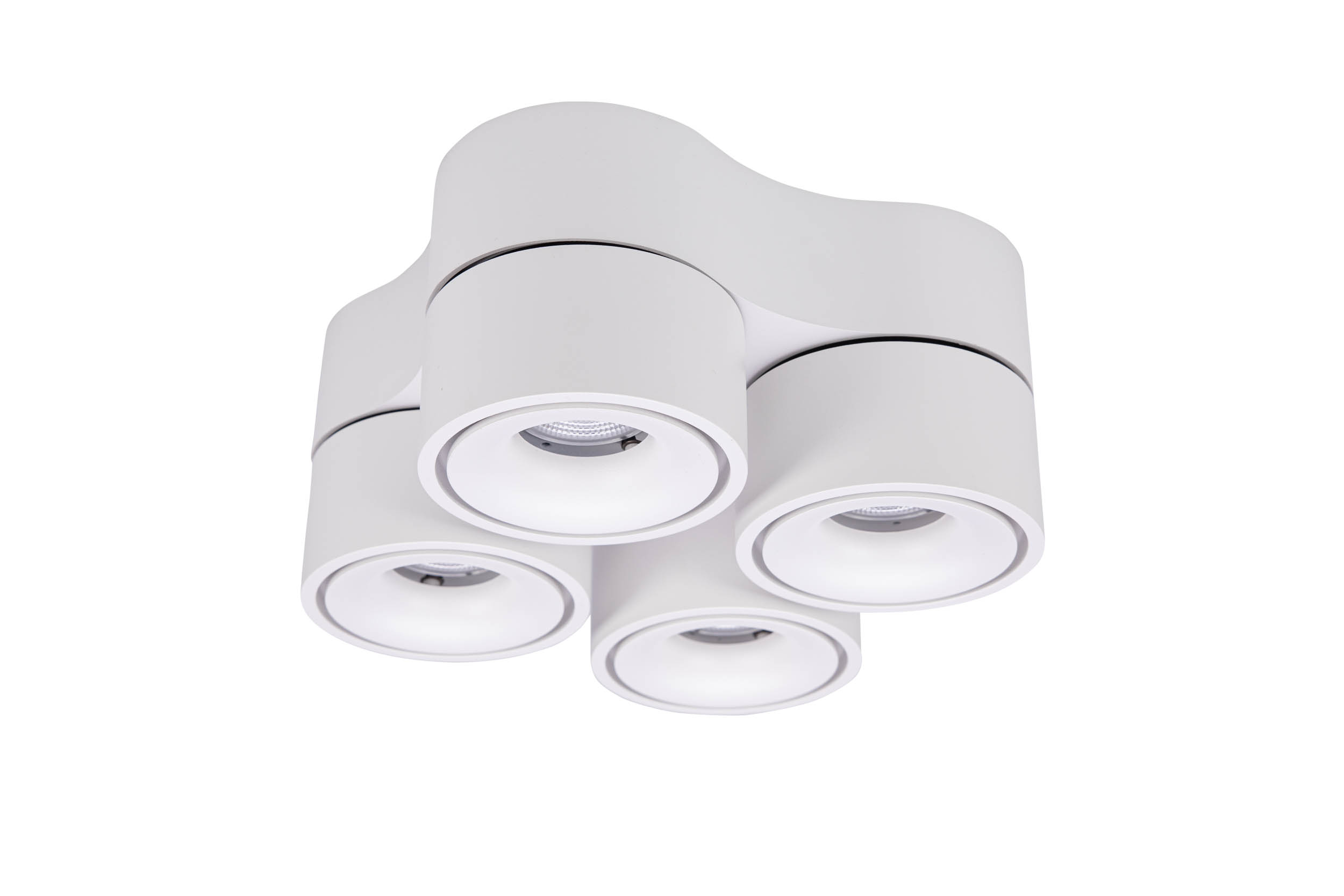 Unibright - Wand of plafondarmatuur led kantelbaar 4x11 W 4x800 lm - TL49W0127