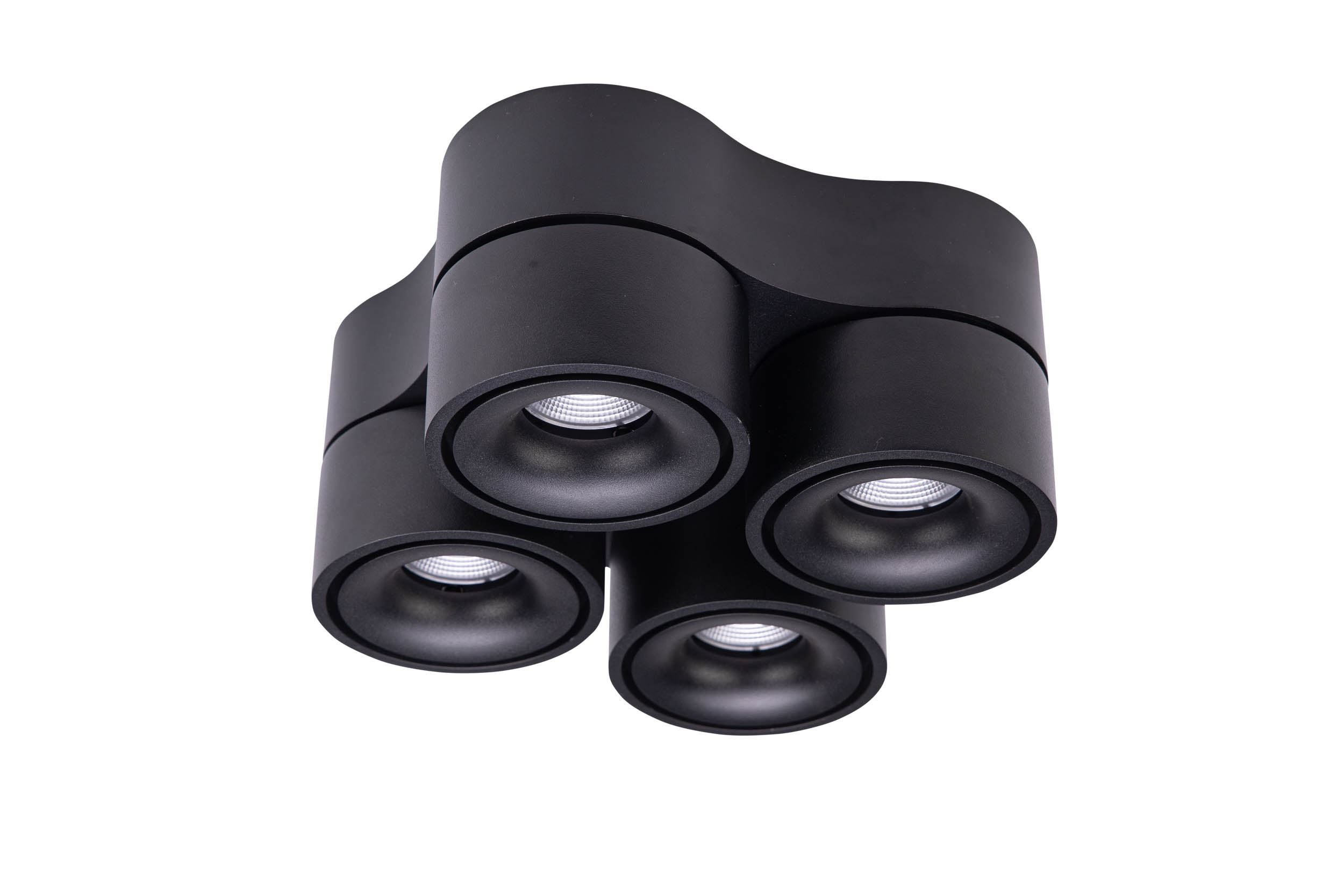 Unibright - Wand of plafondarmatuur led kantelbaar 4x11 W 4x800 lm - TL49W0527