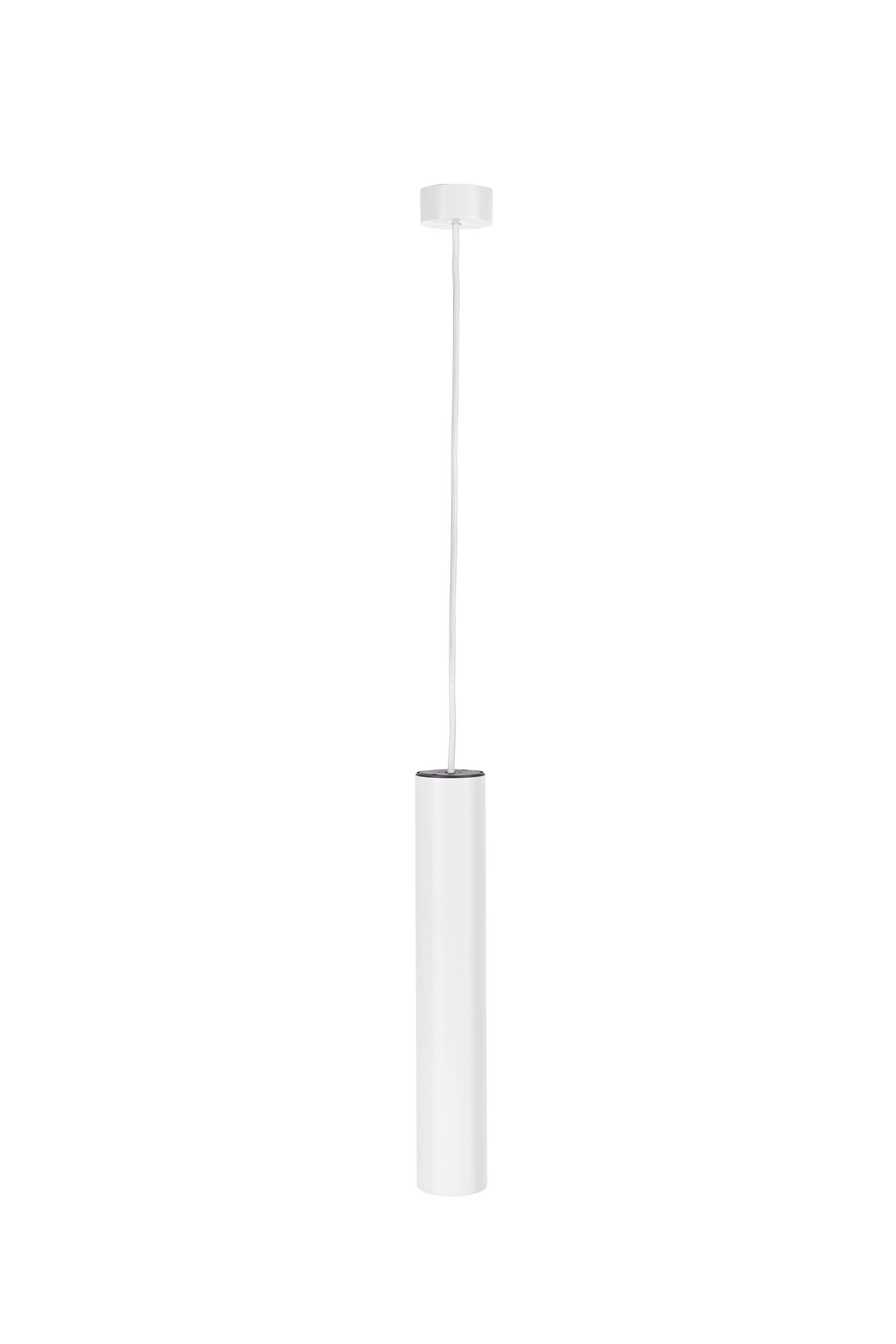Unibright - Pendelarmatuur wit Led GU10 lamp 6W incl 560 lm - TU5W27
