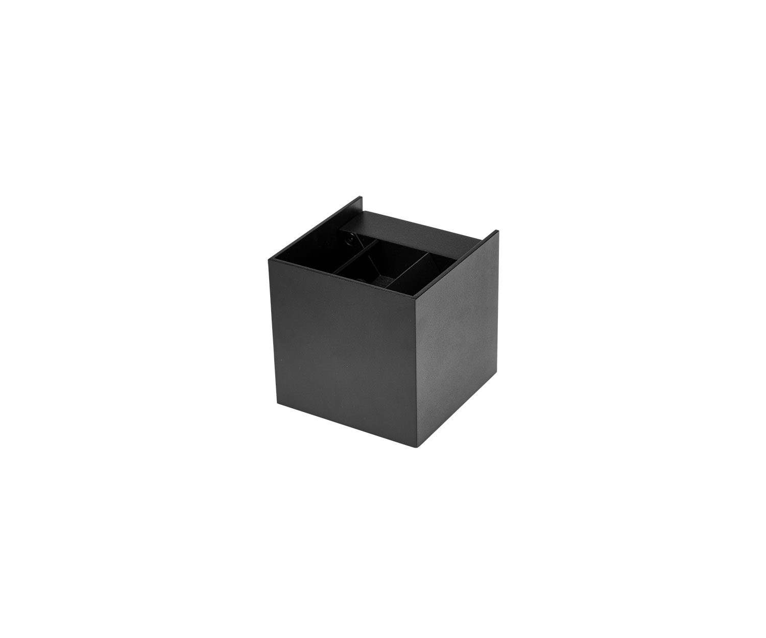 Unibright - Wandarmatuur outdoor zwart 2700K IP65 dimbaar - VEO1027B