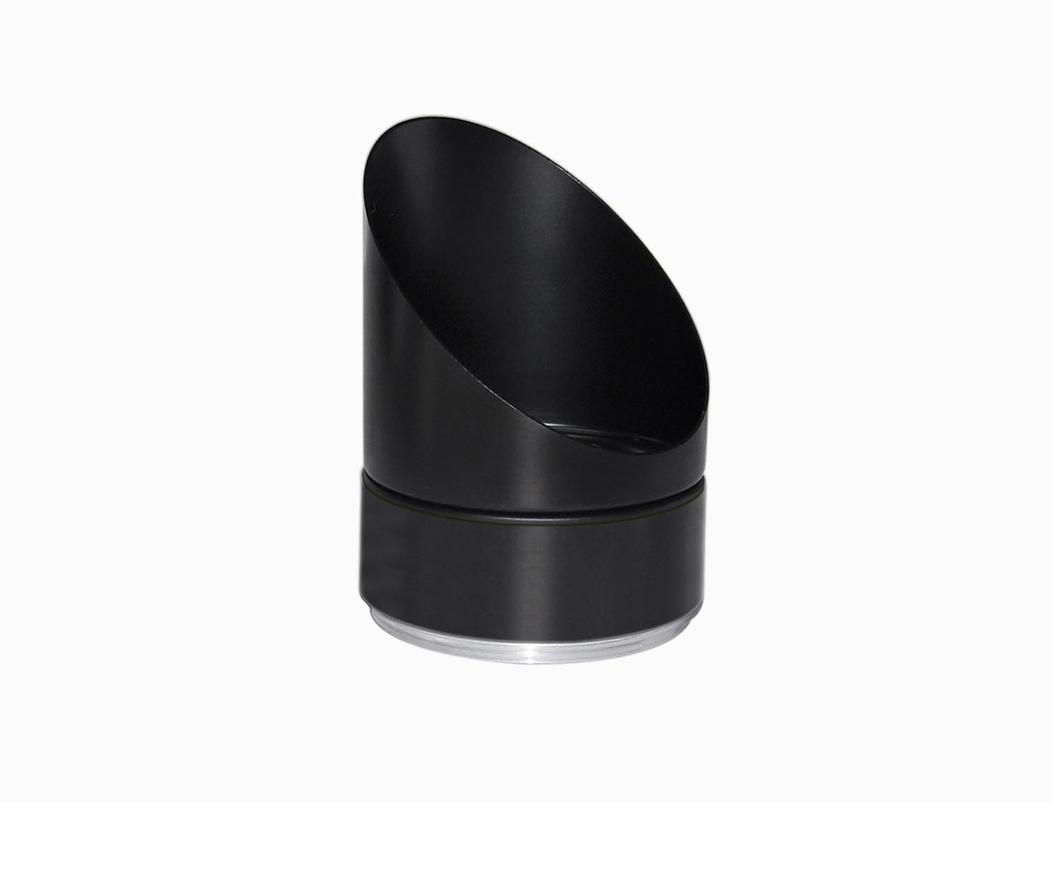 Unibright - Wall washer zwart voor track light spot 15W en 22W - WW1522B