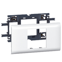 Legrand - Mosaic DLP houder 2 modules deksel 65mm - 010952