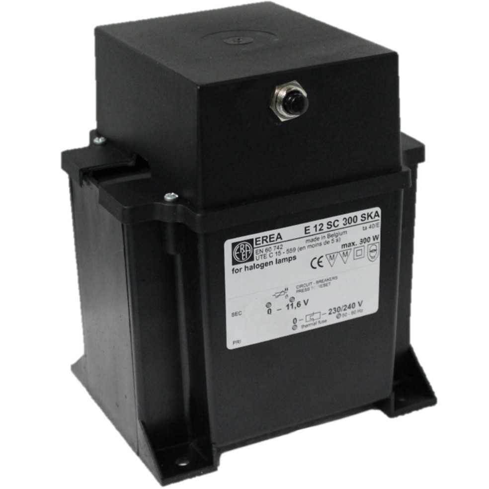 EREA - 1f Transfo verlichting 230V//12V 300W - E 12SC300 SKA