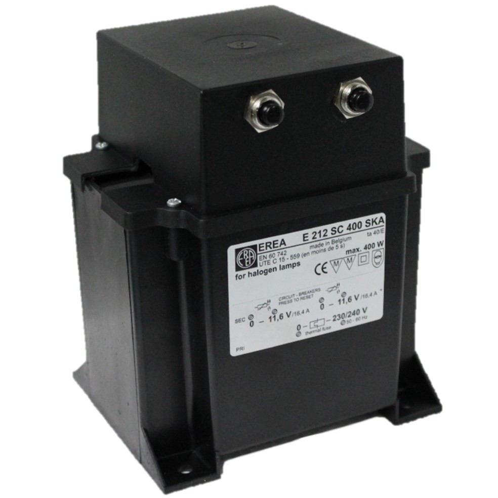 EREA - 1f Transfo verlichting 230V//12V 400W - E 212SC400 SKA