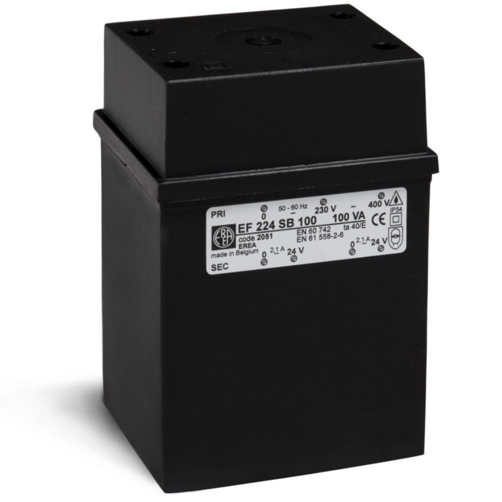 EREA - Veilig.Tfo IP54 0 230 400V/2x0 24V 100VA - EF 224SB100