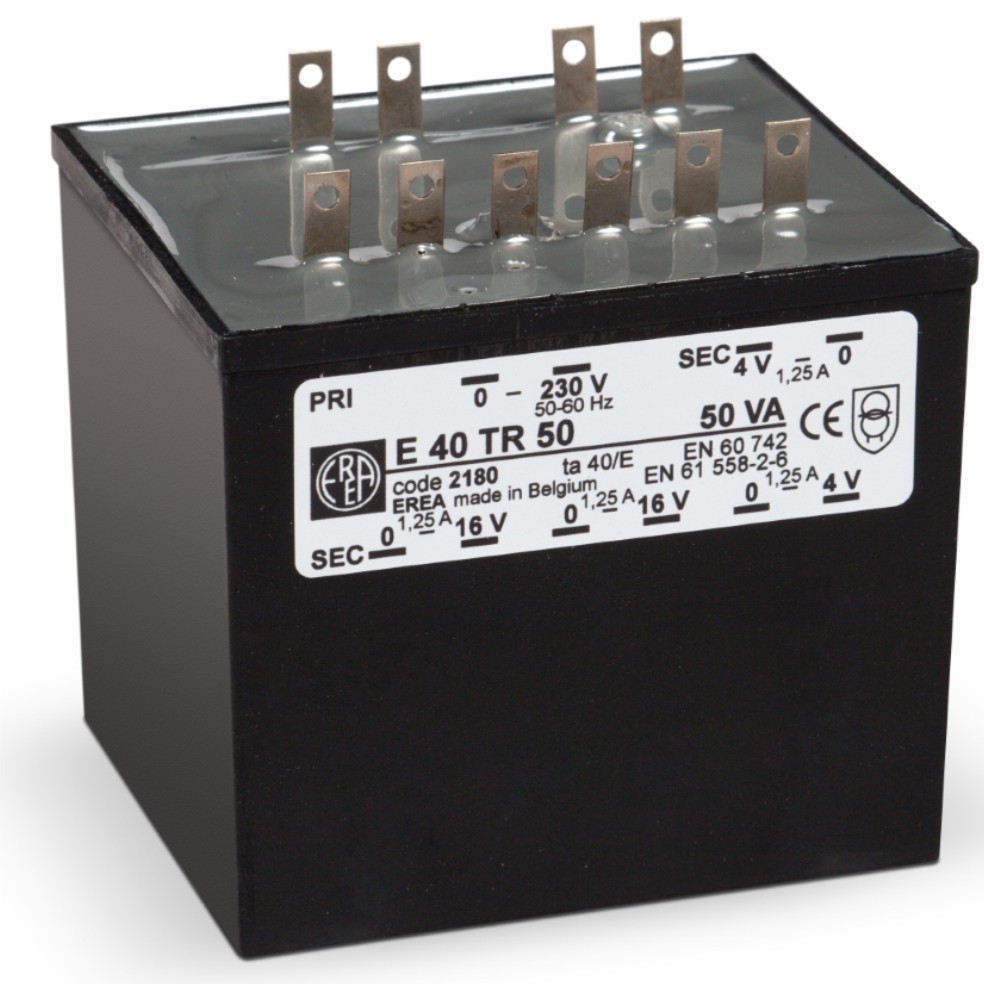 EREA - Bescherm.tfo 230V/Us Multi voltage 50VA - E 40TR50