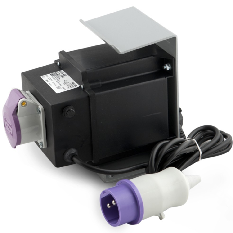 EREA - Draagbare tfo IP44 230V//24V +Fuse 400VA - ECS 400