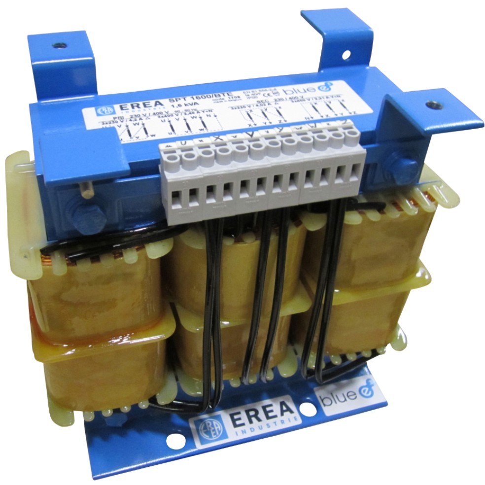 EREA - 3f Besch tfo 230 400V//230V 400V 1,6kVA - SPT1600/BTE