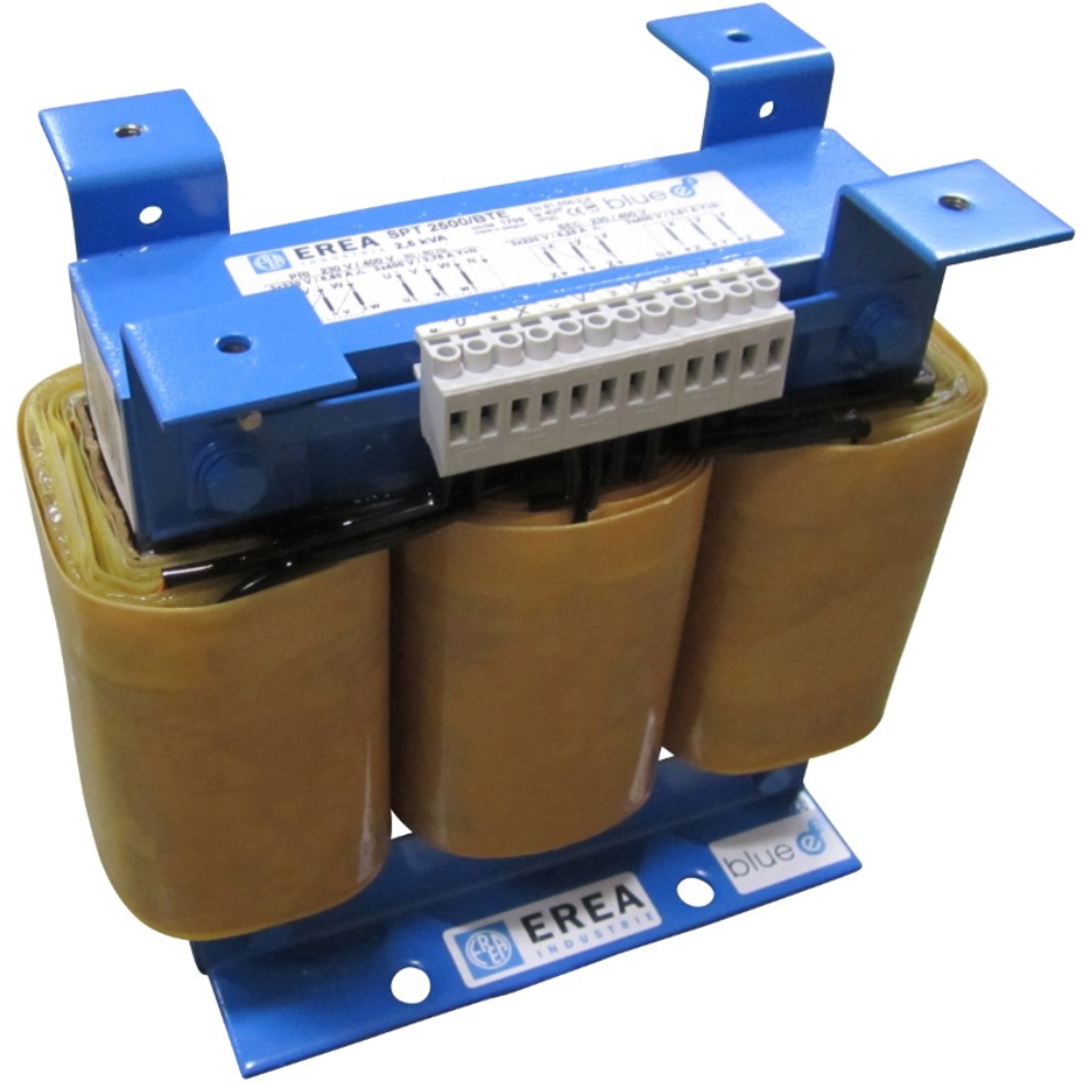 EREA - 3f Besch tfo 230 400V//230V 400V 2,5kVA - SPT2500/BTE