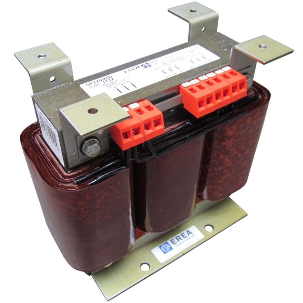EREA - 3f Besch tfo 400V//230V 400V 2,5kVA - SPT2500/D