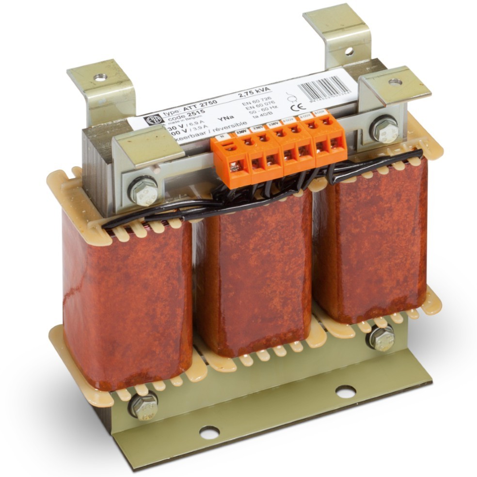 EREA - 3fase spaartransfo 0 230 400V 2,75kVA - ATT 2750