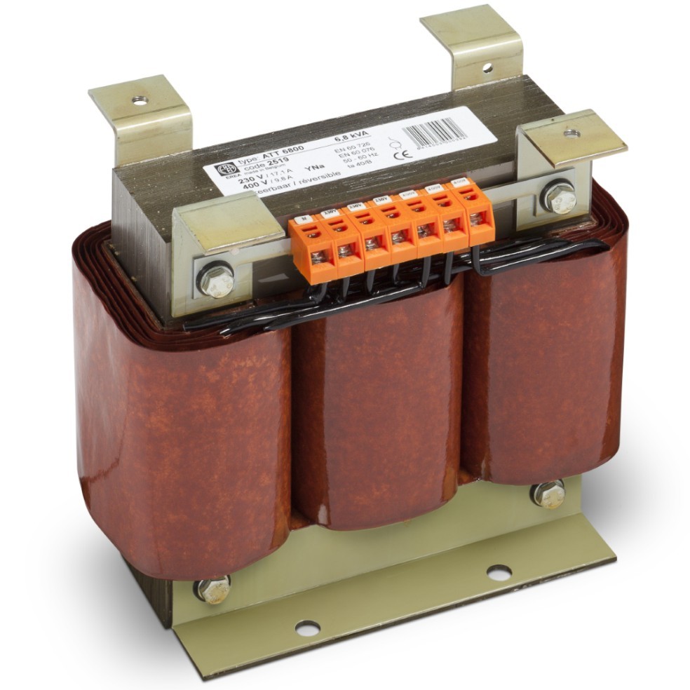 EREA - 3fase spaartransfo 0 230 400V 6,8kVA - ATT 6800