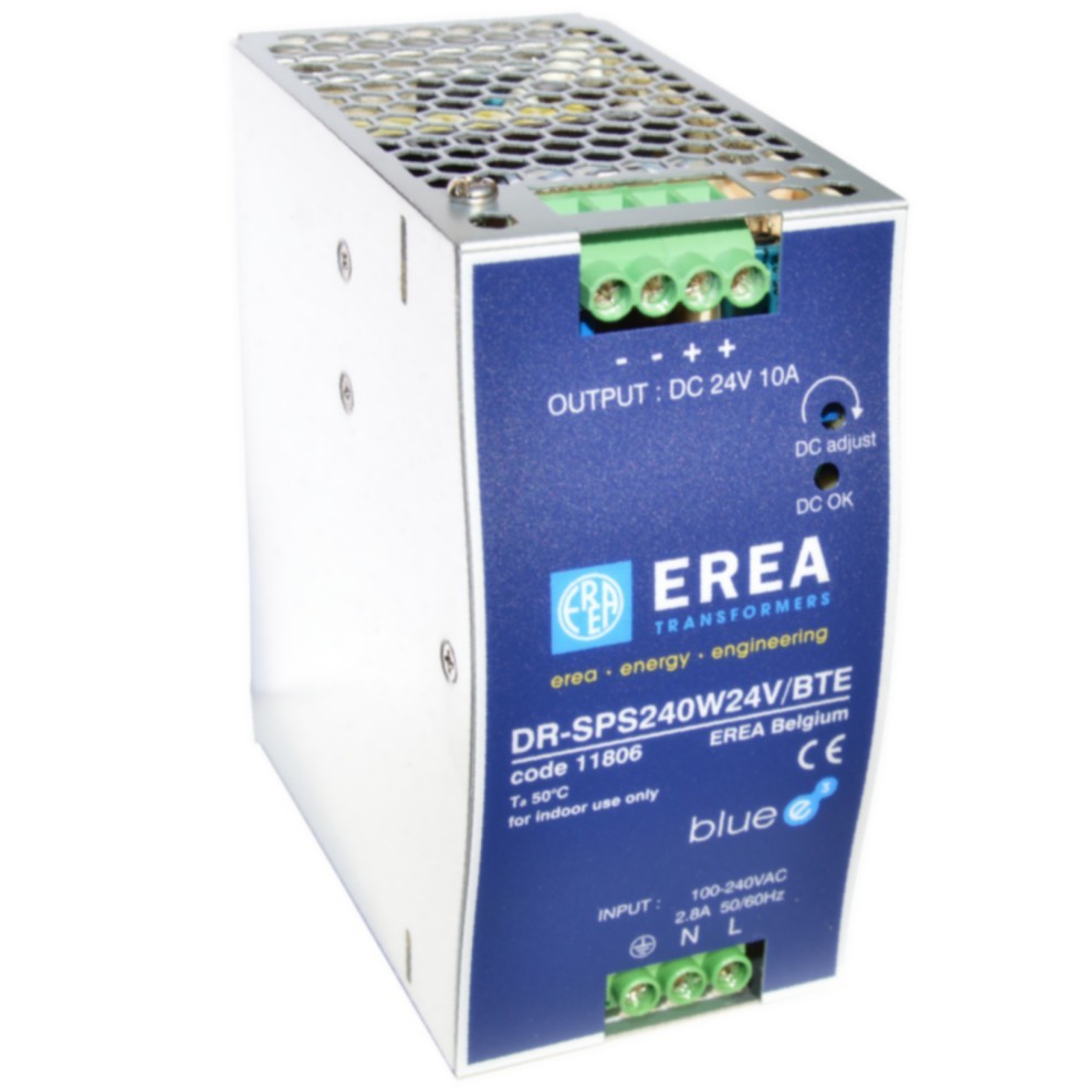 EREA - Geschakeldevoed "E" 85 264VAC24VDC10A - DR-SPS240W24V/BTE