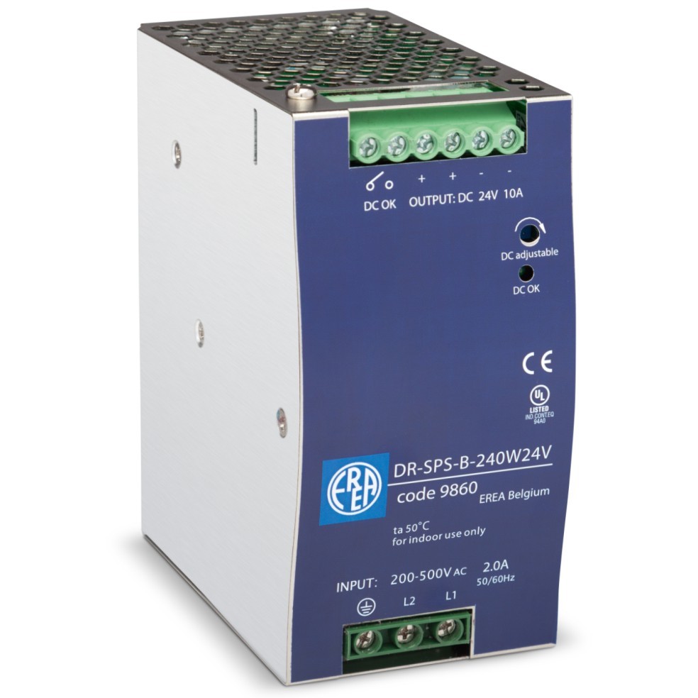 EREA - Geschakeldevoed "B" 180 550VAC24VDC10A - DR-SPS-B-240W24V