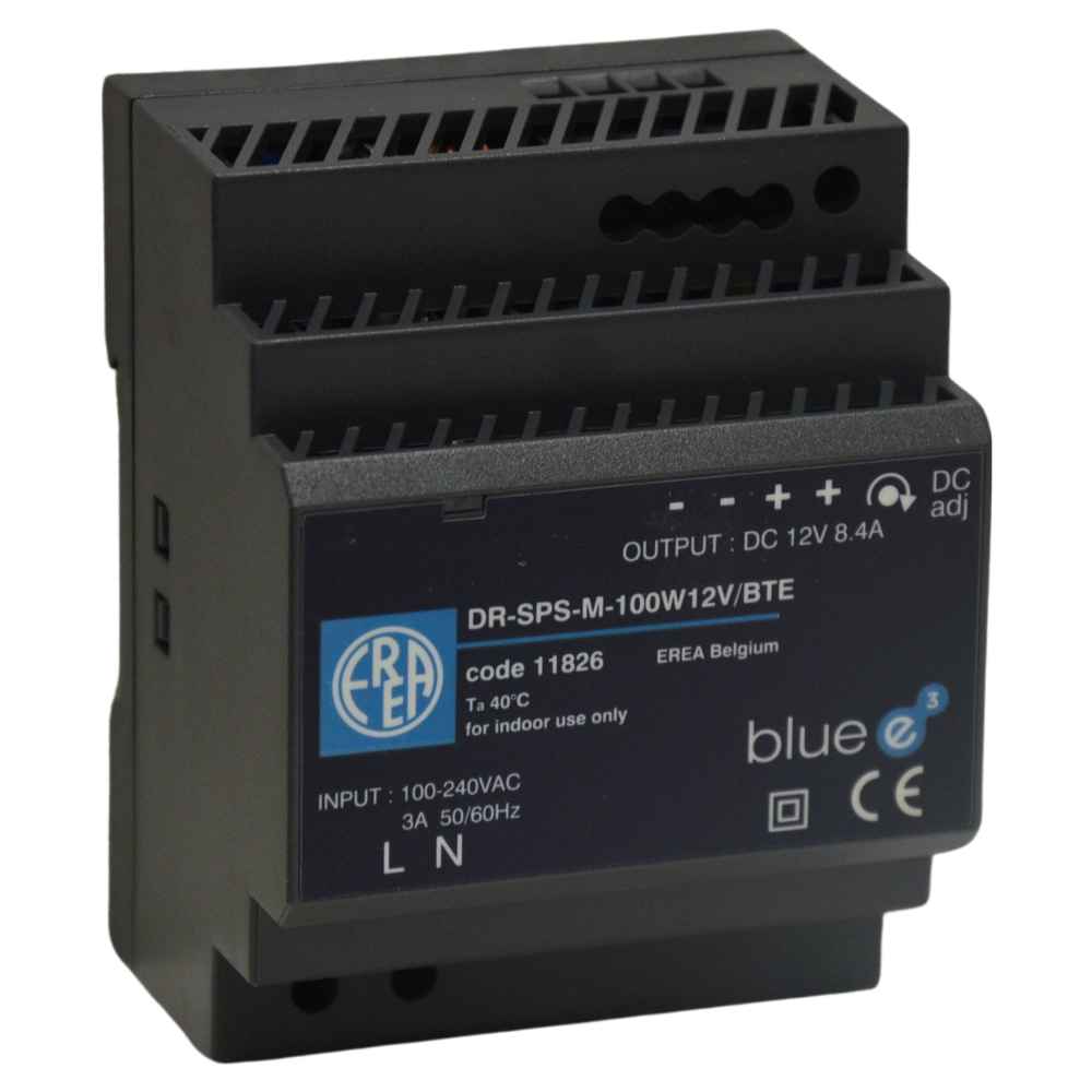 EREA - Geschakeldevoed "M" 88 264VAC12VDC8,4A - DR-SPS-M-100W12V/BTE
