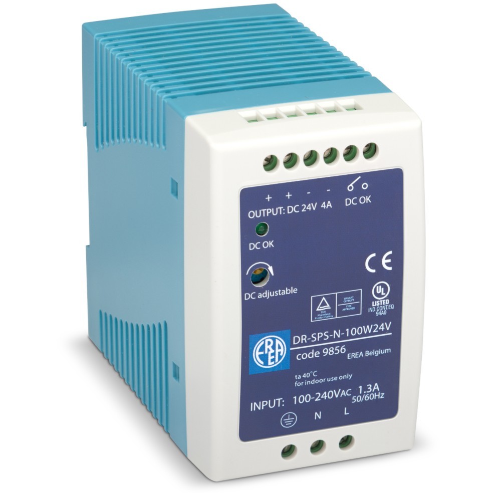 EREA - Geschakeldevoed "N" 85 264VAC24VDC 4A - DR-SPS-N-100W24V