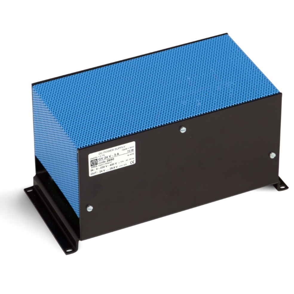 EREA - Voed batt laden 0 230 400VAC//24VDC 3A - GV 24V-3A