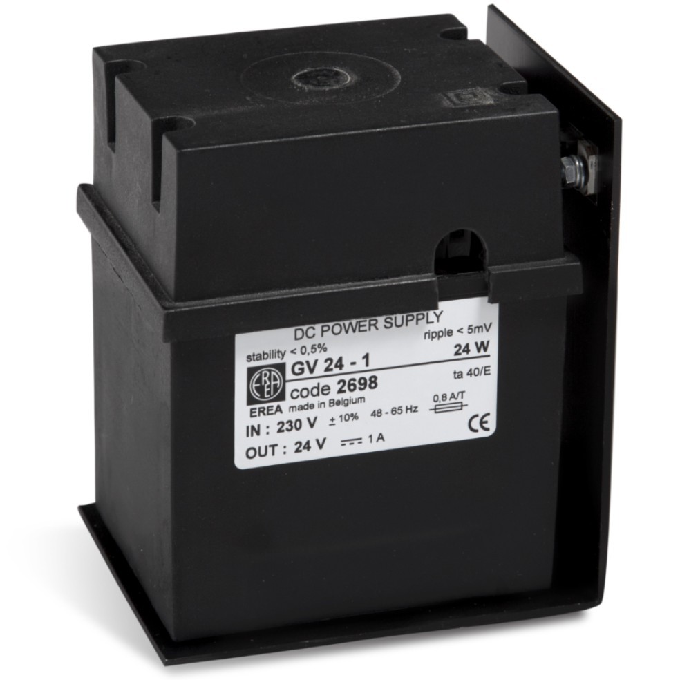EREA - Gestabilisserde voeding 230VAC/24VDC 1A - GV24-1