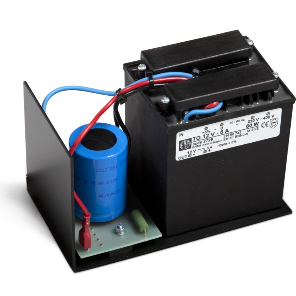 EREA - Gelijkrichter 0 230 400VAC//12VDC 5A - TG12V-5A