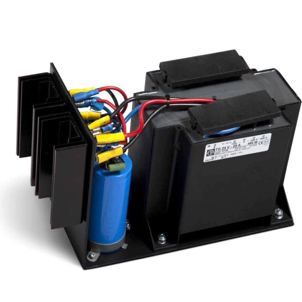 EREA - Gelijkrichter 0 230 400VAC//24VDC 20A - TG24V-20A