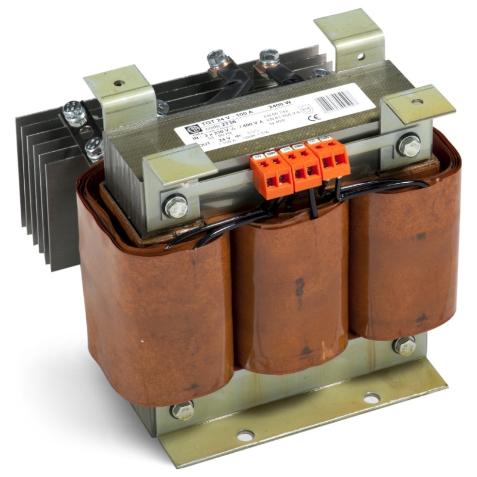 EREA - Gelijkrichter 3x0 230 400VAC//24VDC 100A - TGT24V-100A