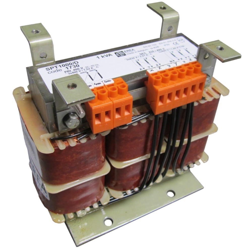 EREA - 3f Besch tfo 800V//230V 800V 1kVA - SPT1000/D/800