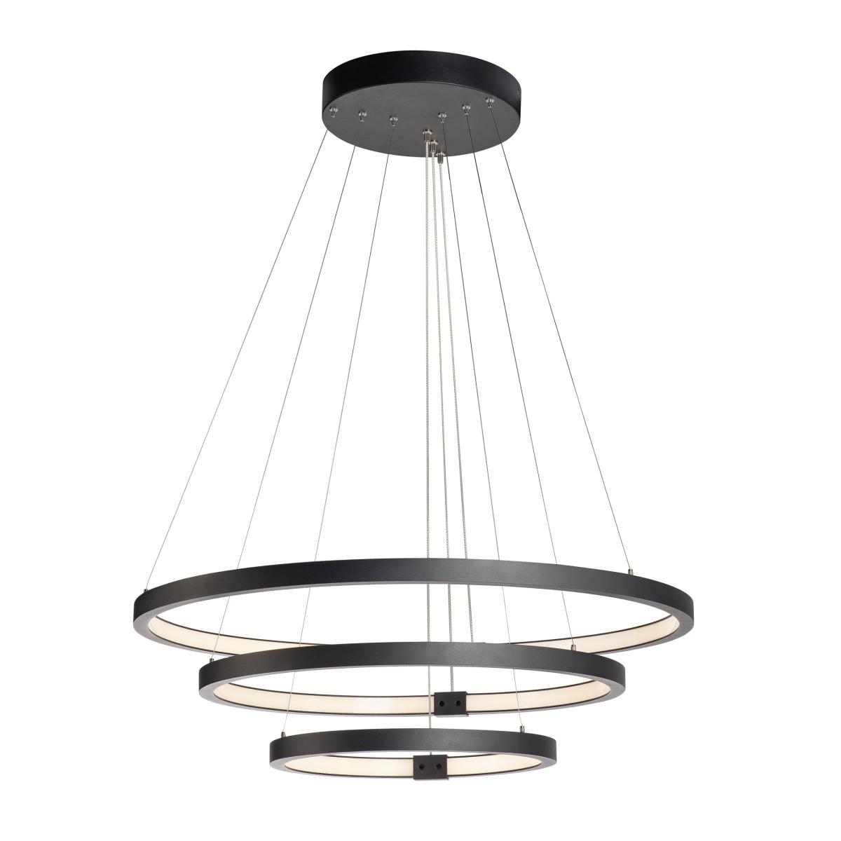 SLV - ONE TRIPLE DALI indoor LED hanglamp zwart - 1002913