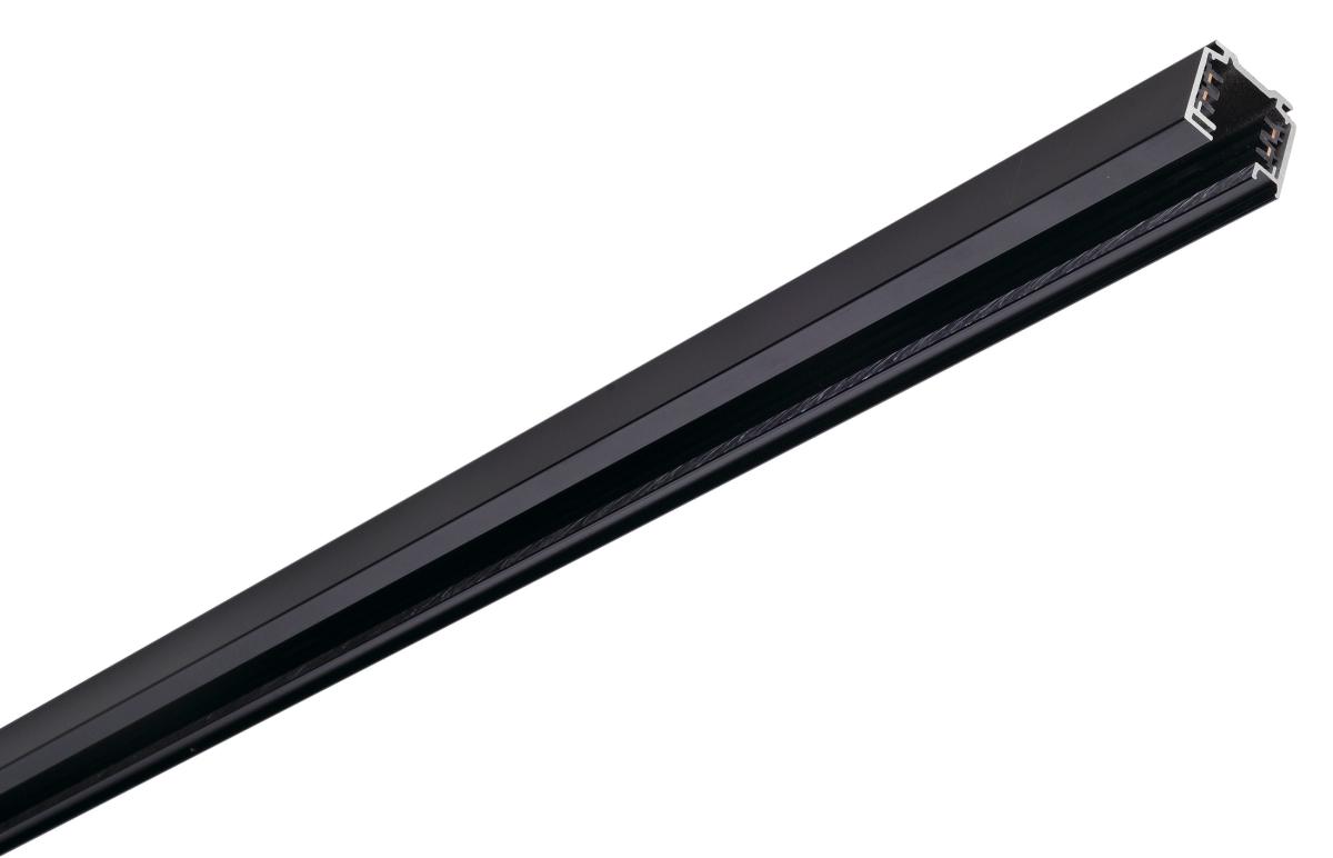 SLV - EUTRAC 3 fasen stroomrail, zwart, 2 m - 145200