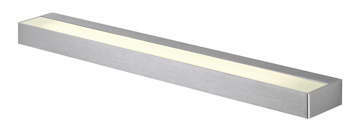 SLV - SEDO 14 LED wandarmatuur, hoekig, alu geborsteld - 151786