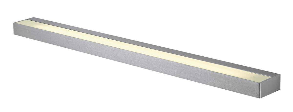 SLV - SEDO LED 21 wandarmatuur, vierkant, alu brushed, glas - 151796