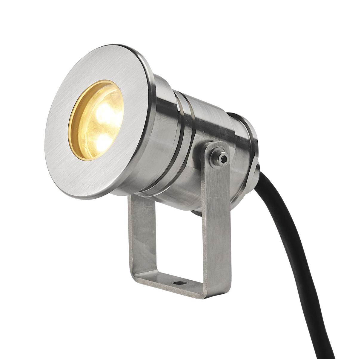 SLV - DASAR projector LED PRO, RVS 316, 6 W, 3000 K, 230 V - 233571