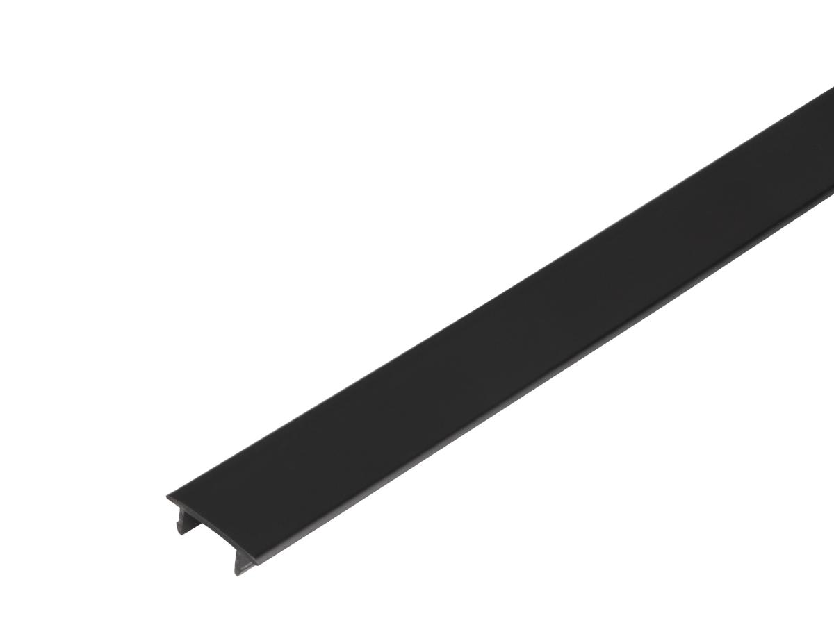 SLV - S TRACK railafdekking, zwart, 2 m - 1004939