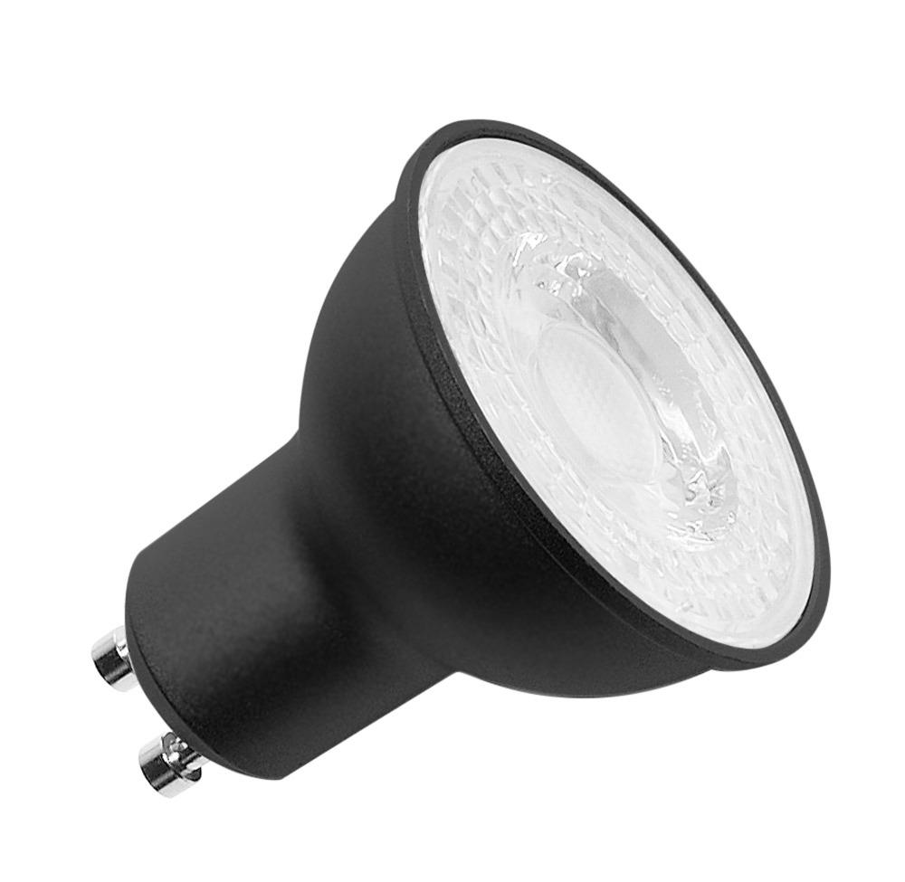 SLV - LED lichtbron QPAR51, GU10, 2700 K, zwart - 1005077