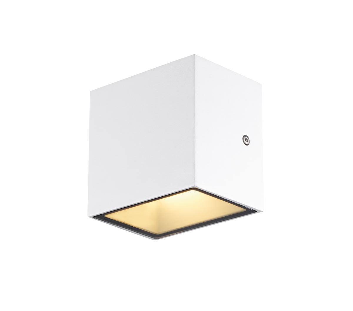 SLV - SITRA S WL SINGLE, LED outdoor wandopbouwarmatuur, wit - 1005149