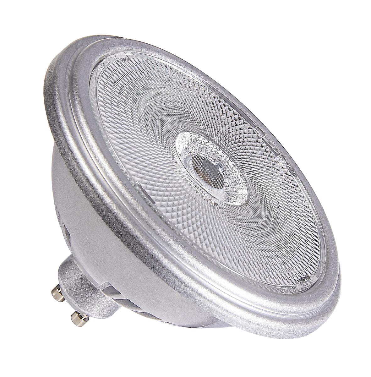 SLV - QPAR111 GU10, led armatuur zilver 12,5 W 2700 K CRI 90 60° - 1005277