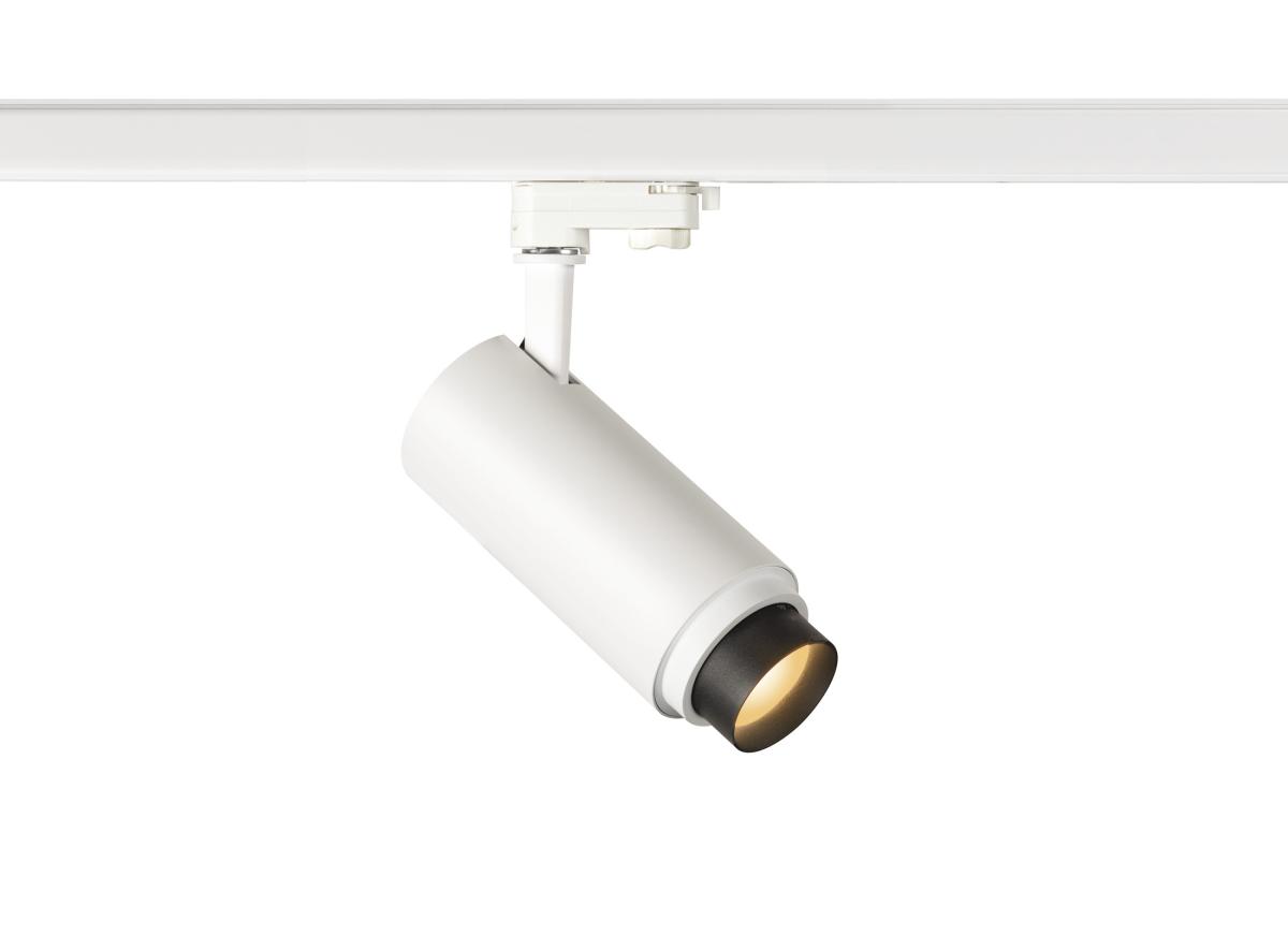 SLV - NUMINOS® ZOOM M PHASE, 3 fase spot wit 20 W 2700 K 15 60° - 1006109