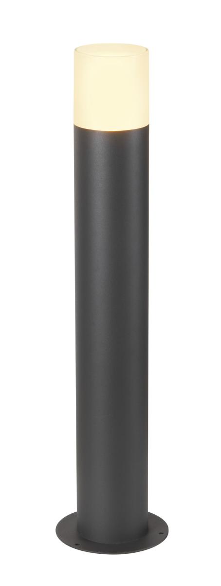 SLV - GRAFIT E27 60 Pole round, staande lamp antraciet - 1006181