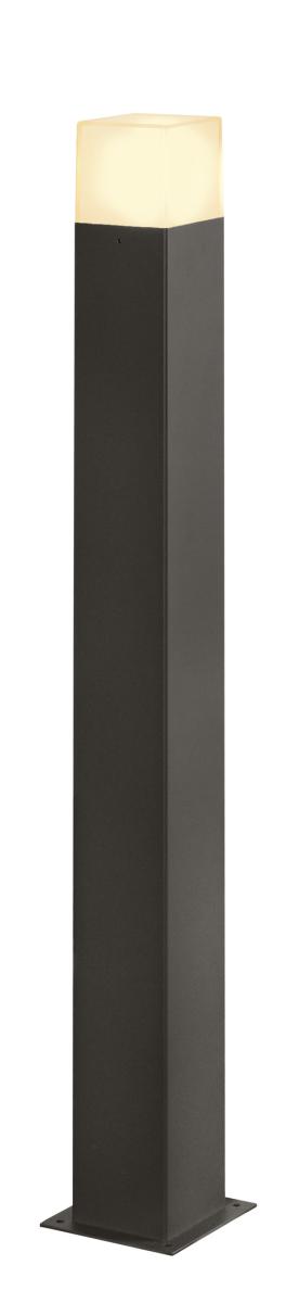 SLV - GRAFIT E27 90 Pole square, staande lamp antraciet - 1006184