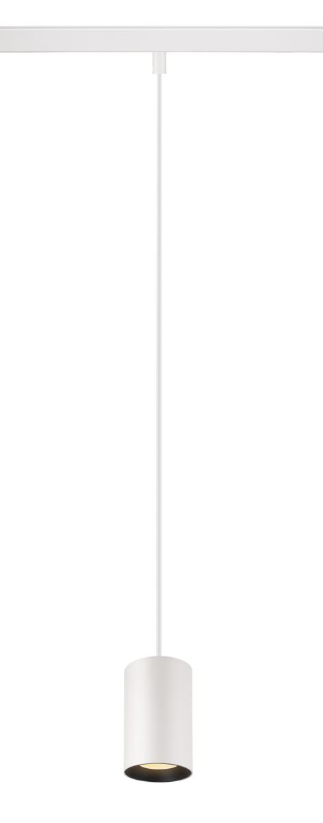 SLV - NUMINOS® XS 48V TRACK DALI, hanglamp, wit / zwart, 8,7 W - 1006792